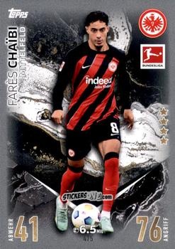 Cromo Farés Chaibi - German Fussball Bundesliga 2023-2024. Match Attax Extra
 n. 475 - Topps
