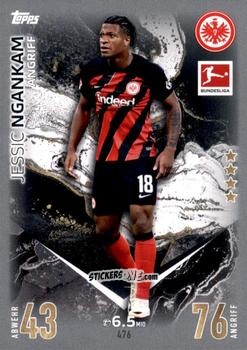 Figurina Jessic Ngankam - German Fussball Bundesliga 2023-2024. Match Attax Extra
 n. 476 - Topps
