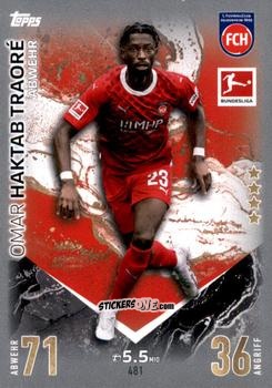 Cromo Omar Haktab Traoré - German Fussball Bundesliga 2023-2024. Match Attax Extra
 n. 481 - Topps