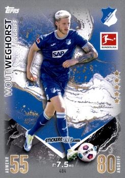 Figurina Wout Weghorst - German Fussball Bundesliga 2023-2024. Match Attax Extra
 n. 484 - Topps