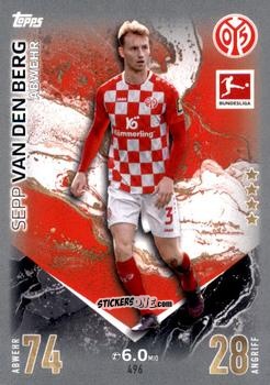 Cromo Sepp van den Berg - German Fussball Bundesliga 2023-2024. Match Attax Extra
 n. 496 - Topps