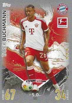 Cromo Tarek Buchmann - German Fussball Bundesliga 2023-2024. Match Attax Extra
 n. 502 - Topps