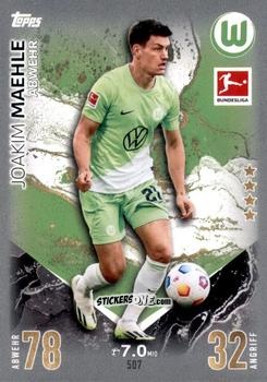 Figurina Joakim Maehle - German Fussball Bundesliga 2023-2024. Match Attax Extra
 n. 507 - Topps