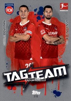 Cromo Nikola Dovedan / Tim Kleindienst - German Fussball Bundesliga 2023-2024. Match Attax Extra
 n. 518 - Topps