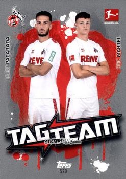 Cromo Leart Pacarada / Eric Martel - German Fussball Bundesliga 2023-2024. Match Attax Extra
 n. 520 - Topps