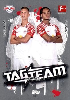 Figurina Dani Olmo / Xavi Simons - German Fussball Bundesliga 2023-2024. Match Attax Extra
 n. 521 - Topps
