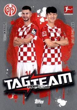 Cromo Tom Krauß / Jae-Sung Lee - German Fussball Bundesliga 2023-2024. Match Attax Extra
 n. 523 - Topps