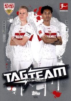 Figurina Chris Führich / Enzo Millot - German Fussball Bundesliga 2023-2024. Match Attax Extra
 n. 526 - Topps