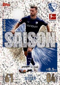 Cromo Kevin Stöger - German Fussball Bundesliga 2023-2024. Match Attax Extra
 n. 530 - Topps