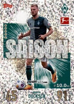 Figurina Marvin Ducksch - German Fussball Bundesliga 2023-2024. Match Attax Extra
 n. 531 - Topps