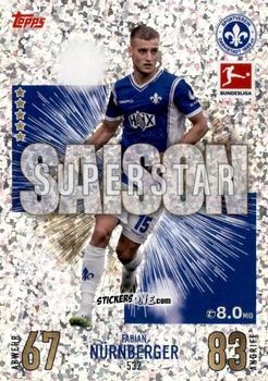 Figurina Fabian Nürnberger - German Fussball Bundesliga 2023-2024. Match Attax Extra
 n. 532 - Topps