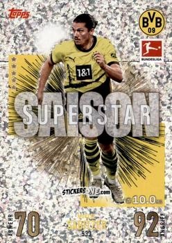 Cromo Marcel Sabitzer - German Fussball Bundesliga 2023-2024. Match Attax Extra
 n. 533 - Topps