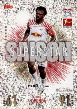 Figurina Loïs Openda - German Fussball Bundesliga 2023-2024. Match Attax Extra
 n. 539 - Topps