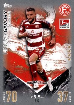 Figurina Nicolas Gavory - German Fussball Bundesliga 2023-2024. Match Attax Extra
 n. 582 - Topps
