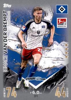 Cromo Ignace Van der Brempt - German Fussball Bundesliga 2023-2024. Match Attax Extra
 n. 591 - Topps