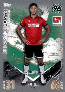 Cromo Muhammed Damar - German Fussball Bundesliga 2023-2024. Match Attax Extra
 n. 596 - Topps
