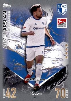 Sticker Ahmet Arslan - German Fussball Bundesliga 2023-2024. Match Attax Extra
 n. 607 - Topps