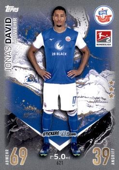 Cromo Jonas David - German Fussball Bundesliga 2023-2024. Match Attax Extra
 n. 621 - Topps