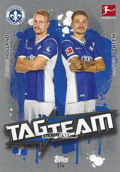 Cromo Fabian Holland / Marvin Mehlem - German Fussball Bundesliga 2023-2024. Match Attax Extra
 n. 514 - Topps