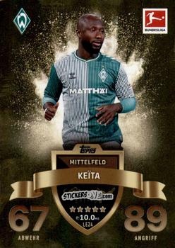 Cromo Naby Keita - German Fussball Bundesliga 2023-2024. Match Attax Extra
 n. LE24 - Topps