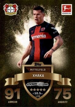 Cromo Granit Xhaka - German Fussball Bundesliga 2023-2024. Match Attax Extra
 n. LE30 - Topps
