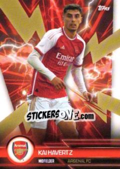 Sticker KAI HAVERTZ - Arsenal Team Set 2023-2024 - Topps