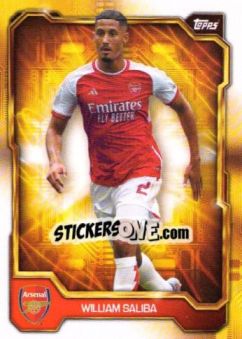 Cromo WILLIAM SALIBA - Arsenal Team Set 2023-2024 - Topps