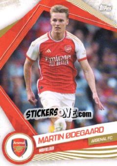 Sticker MARTIN ODEGAARD - Arsenal Team Set 2023-2024 - Topps