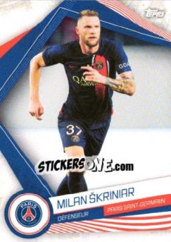 Sticker MILAN ŠKRINIAR - Paris-Saint Germain Team Set 2023-2024 - Topps