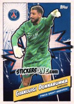 Sticker GIANLUIGI DONNARUMMA - Paris-Saint Germain Team Set 2023-2024 n. PSGH-5 - Topps