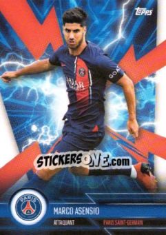 Sticker MARCO ASENSIO - Paris-Saint Germain Team Set 2023-2024 n. PSGS-4 - Topps