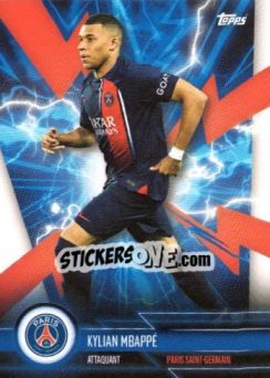 Sticker KYLIAN MBAPPE - Paris-Saint Germain Team Set 2023-2024 - Topps