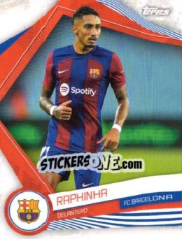 Sticker RAPHINHA - FC Barcelona Fan Set 2023-2024 n. BAR-15 - Topps