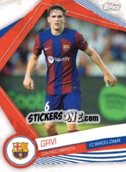Sticker GAVI - FC Barcelona Fan Set 2023-2024 n. BAR-8 - Topps