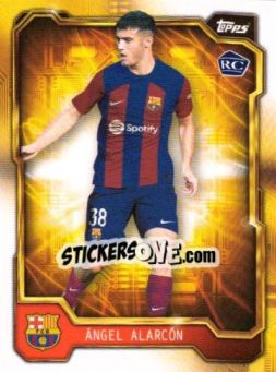 Sticker ANGEL ALARCON - FC Barcelona Fan Set 2023-2024 - Topps