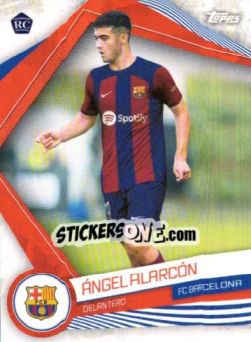 Sticker ANGEL ALARCON - FC Barcelona Fan Set 2023-2024 - Topps