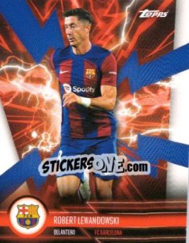 Figurina ROBERT LEWANDOWSKI - FC Barcelona Fan Set 2023-2024 - Topps