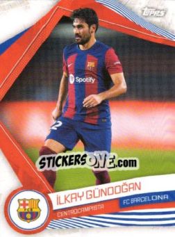 Sticker ILKAY GUNDOGAN - FC Barcelona Fan Set 2023-2024 - Topps