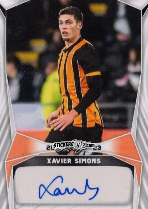 Sticker Xavier Simons - Soccer 2023
 n. BA-XS1 - Leaf