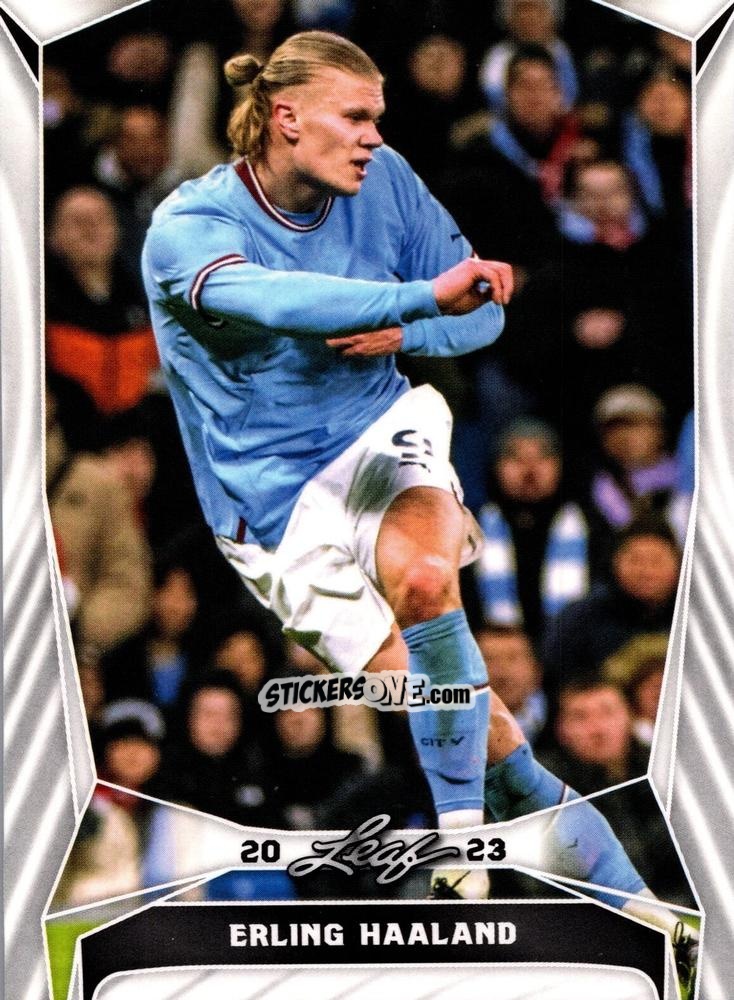 Sticker Erling Haaland - Soccer 2023
 n. B4 - Leaf