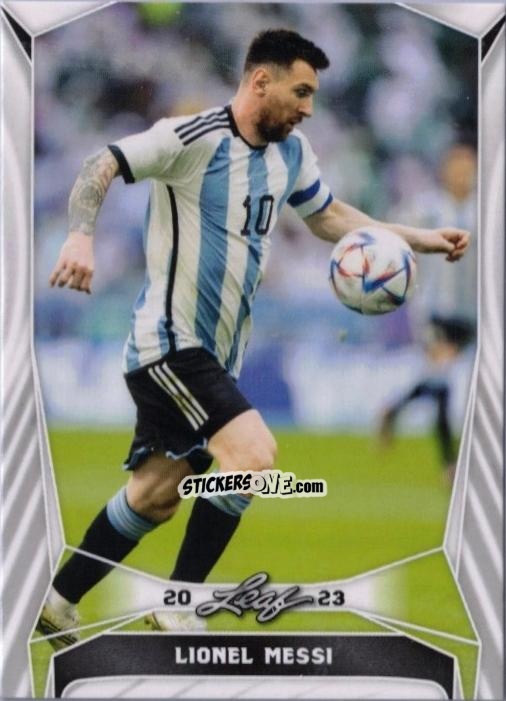 Sticker Lionel Messi - Soccer 2023
 n. B7 - Leaf
