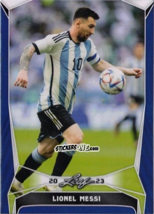 Sticker Lionel Messi - Soccer 2023
 n. B7b - Leaf