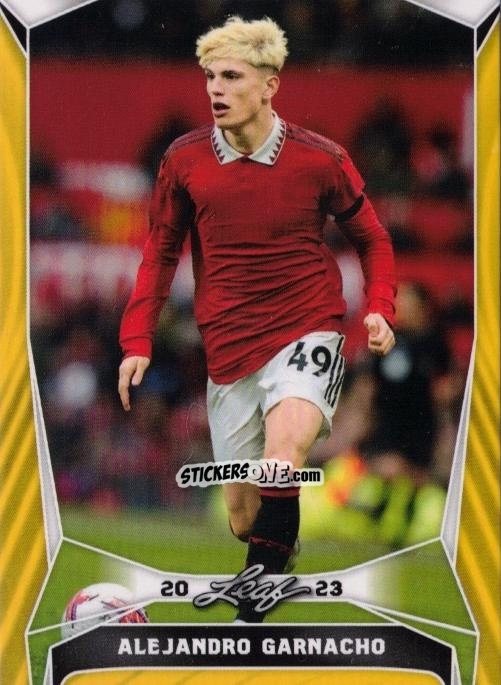 Sticker Alejandro Garnacho - Soccer 2023
 n. B1g - Leaf