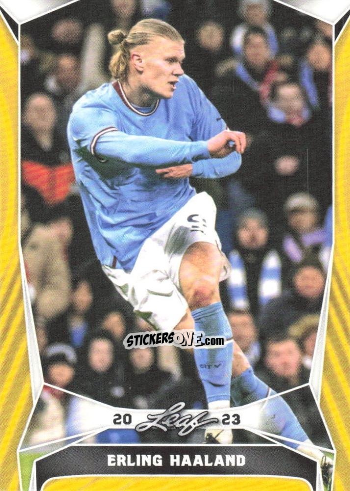 Sticker Erling Haaland - Soccer 2023
 n. B4g - Leaf