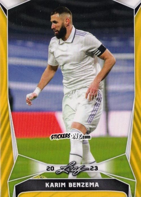 Cromo Karim Benzema - Soccer 2023
 n. B5g - Leaf