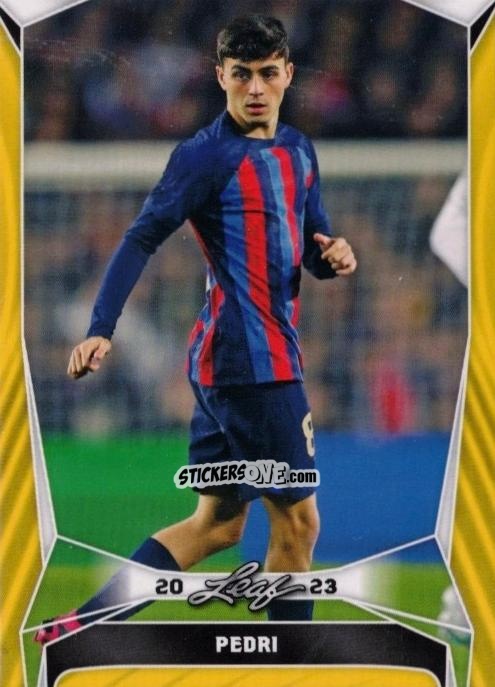 Sticker Pedri - Soccer 2023
 n. B9g - Leaf