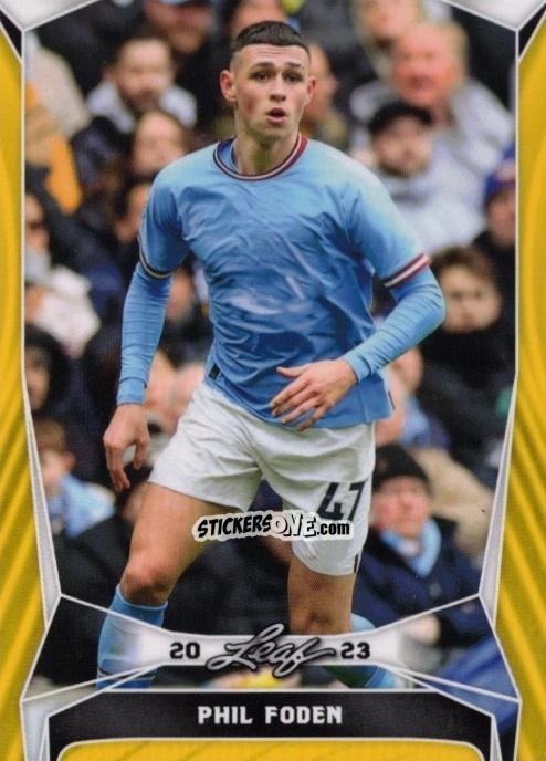 Figurina Phil Foden - Soccer 2023
 n. B10g - Leaf