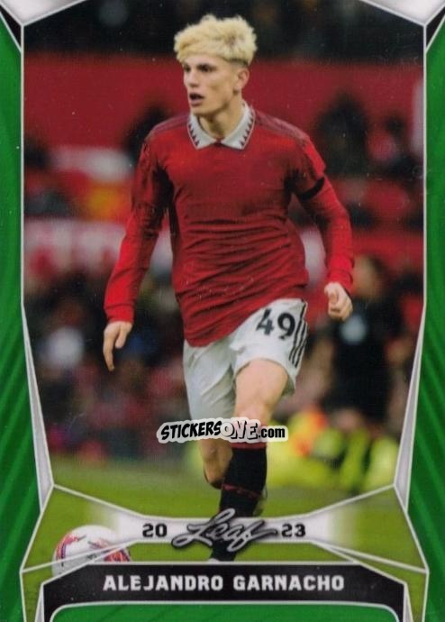 Sticker Alejandro Garnacho - Soccer 2023
 n. B1gr - Leaf