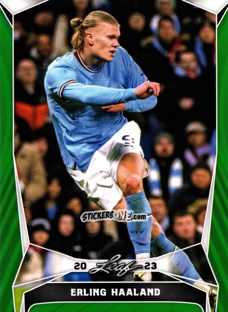 Sticker Erling Haaland - Soccer 2023
 n. B4gr - Leaf