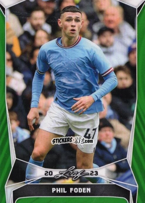 Figurina Phil Foden - Soccer 2023
 n. B10gr - Leaf